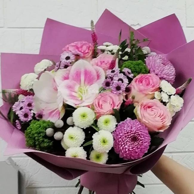 Сборный букет «Нежный шелест»