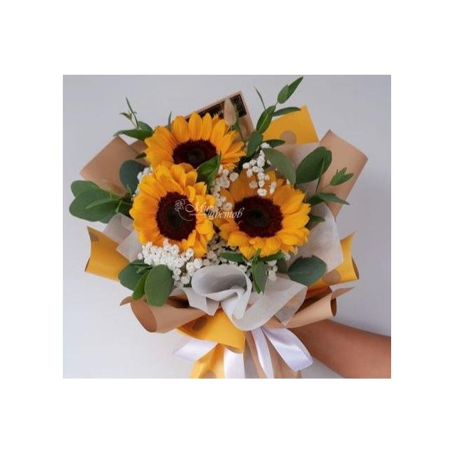 Сборный букет Первый день осени