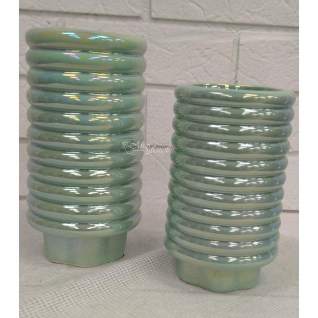 Ваза Зеленая жемчужина 2