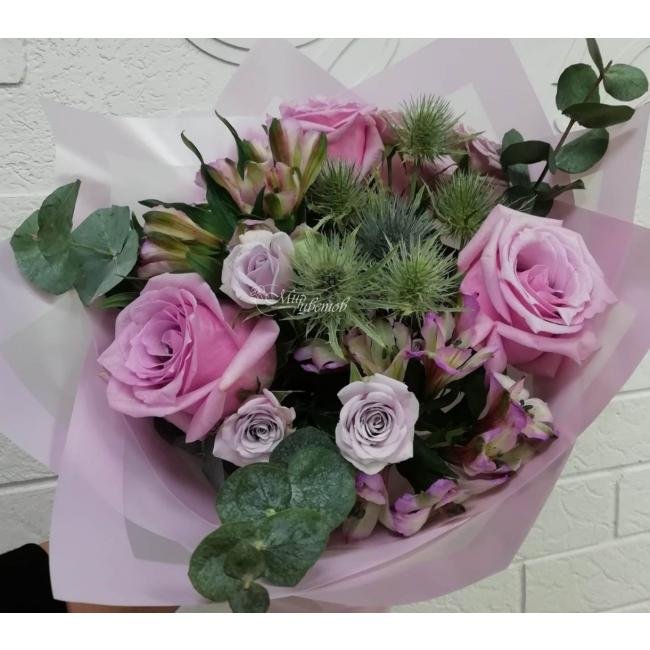 Сборный букет «Цветущая милость»