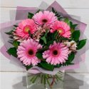 Букет из гербер «Розовое облако»