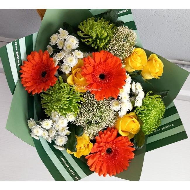 Сборный букет «Радость осени»