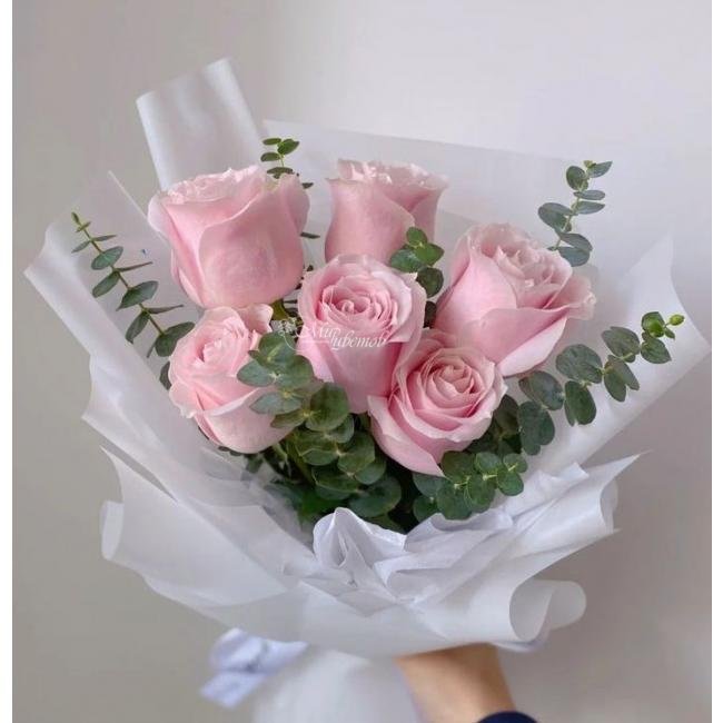 Букет из розы «Безмятежное счастье»