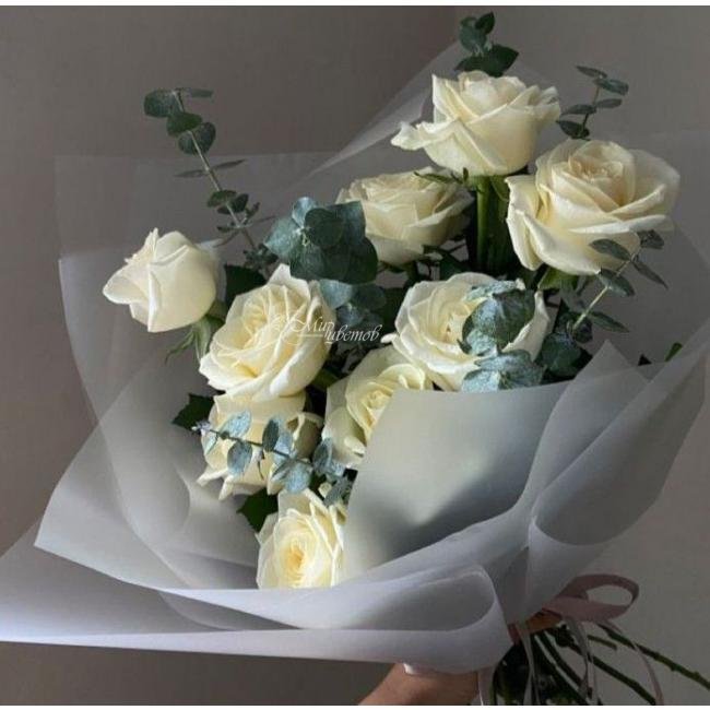 Букет из розы «Сияющая  улыбка»