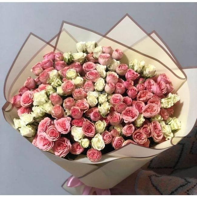 Букет из розы «Солнечный луч»