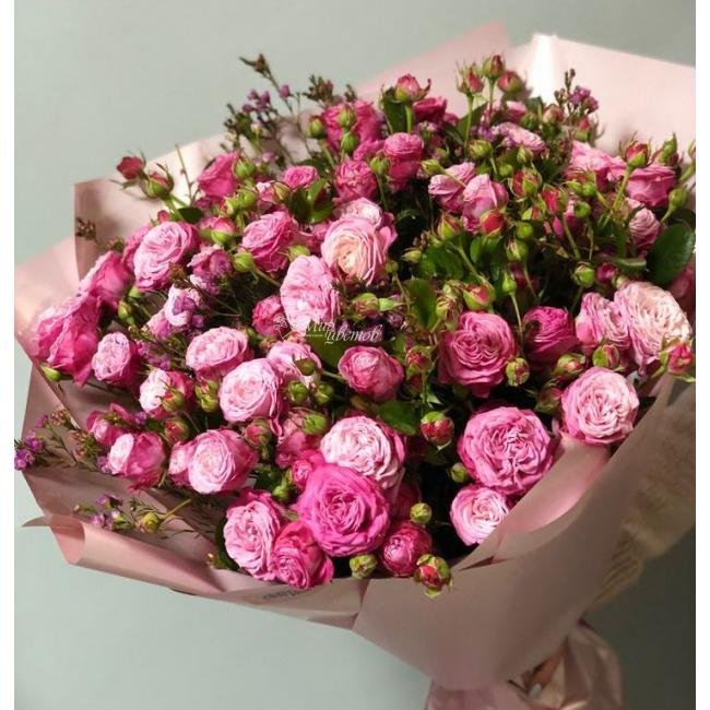 Букет из розы «Золотая роса»