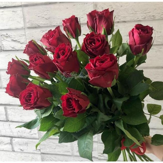 Букет из роз «Страсть»