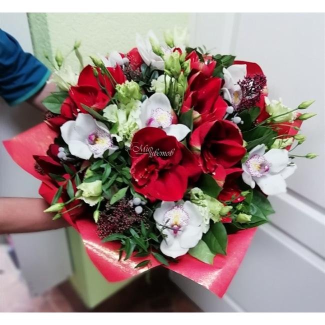 Сборный букет «Благородный вкус»