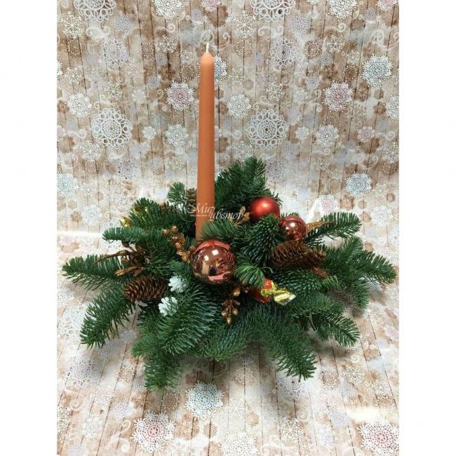 Новогодняя композиция «Апельсин»