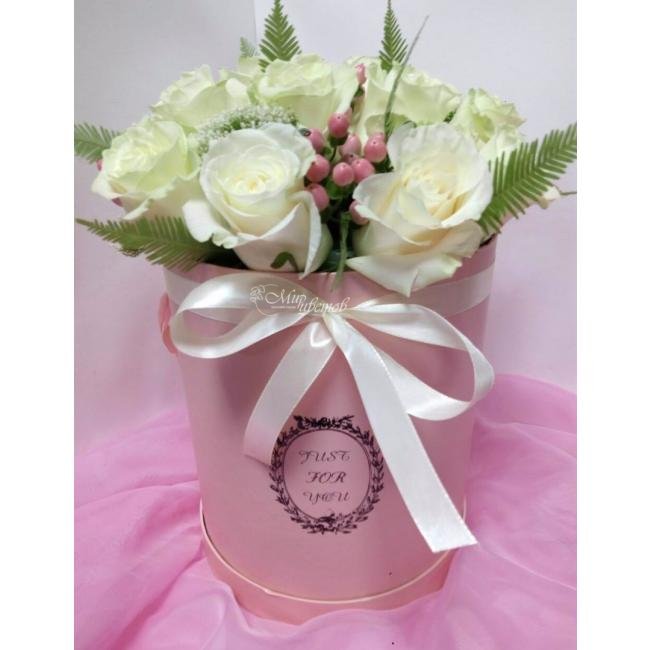 Композиция «Нежность в коробке»