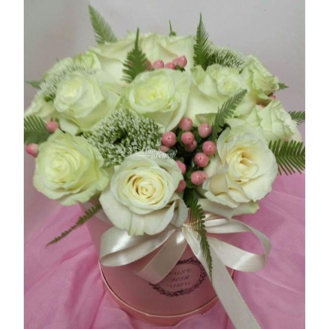 Композиция «Нежность в коробке»