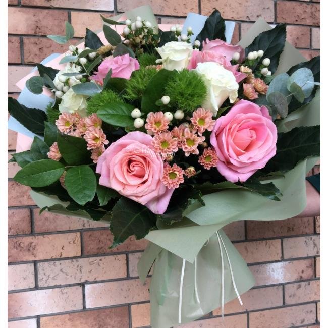 Сборный букет «Нежное сердце»