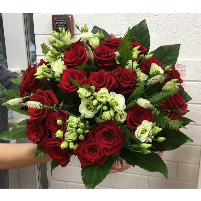 Сборный букет Несгораемая страсть