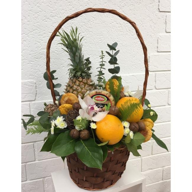 Букет с фруктами «Сезон подарков»