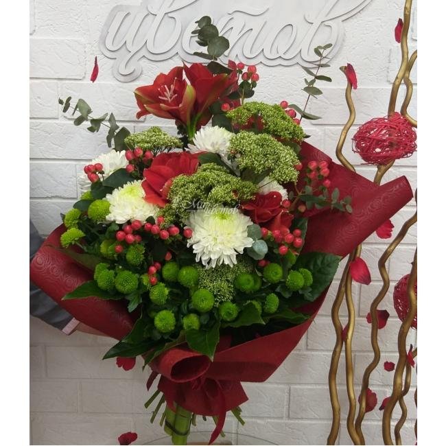 Сборный букет «Алые паруса»